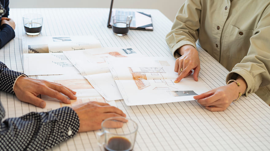 その場で詳細なプラン相談が可能