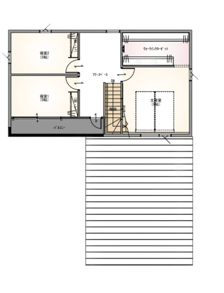 2F 間取り図
