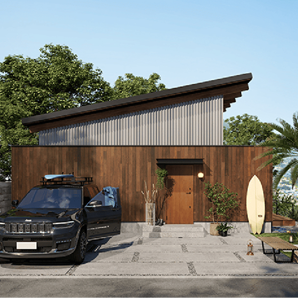 海を身近に感じる、人生をFeel So Good!にする家