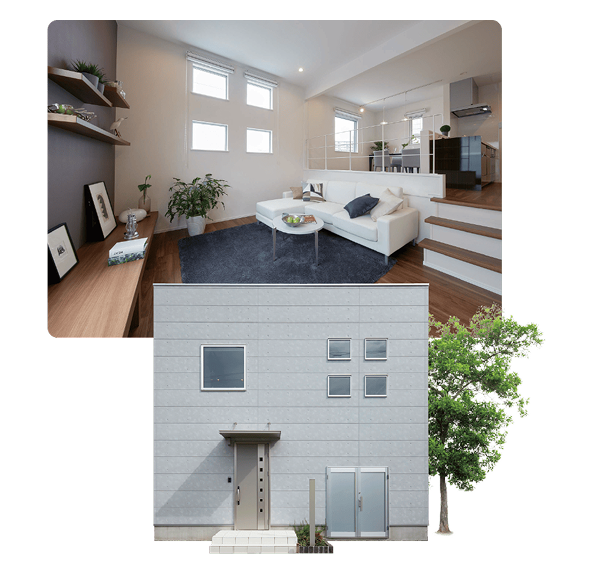 暮らしと風景にリズムが生まれる家